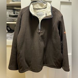 Orvis Brown Quarter Zip